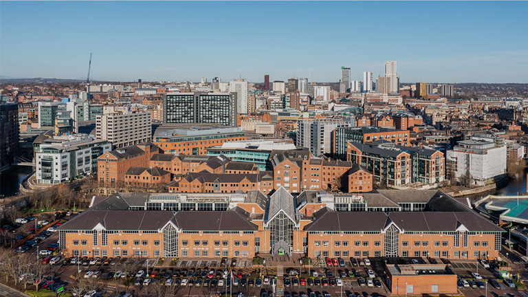 View over Leeds