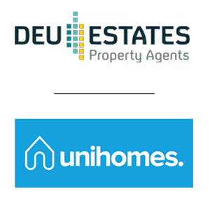 DEU and UniHome logos